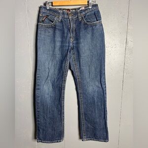 Ariat flame resistant M4 Jeans low rise boot cut.  Size 31/32.